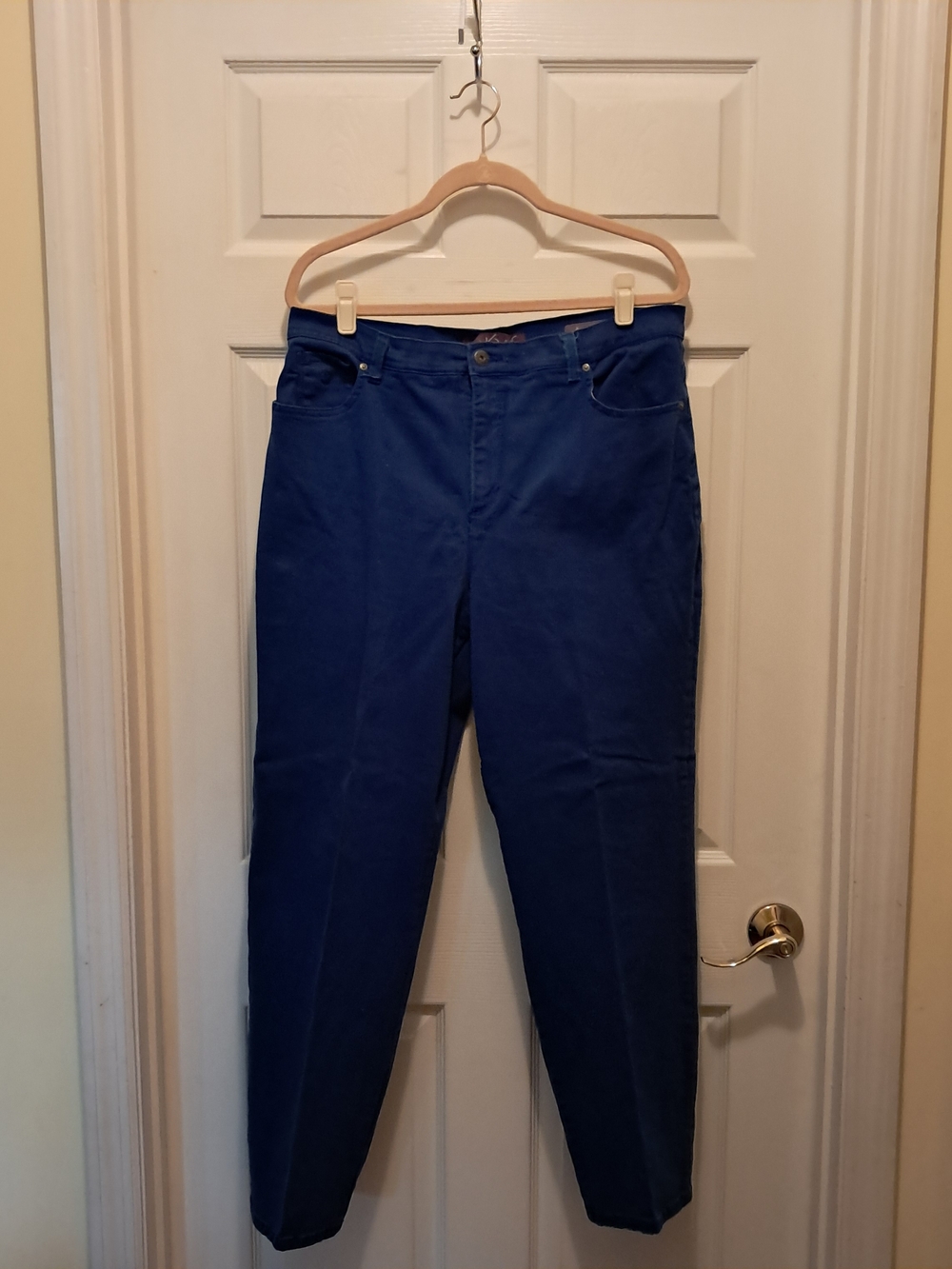 Gloria Vanderbilt Amanda Jeans Size 16 Royal Blue